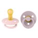 Lot de 2 sucettes en caoutchouc 6-18m Blossom Dusky Lilas