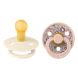Lot de 2 sucettes en caoutchouc 0-6m Lavender Blush