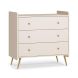 Commode 3 tiroirs Lunea Sable beige