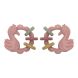 Jouet de dentition Flamant Ros Rose