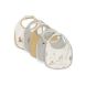 Lot de 5 bavoirs jersey imperméables Tiny Park