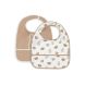 Lot de 2 bavoirs Imperméables Miffy