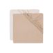 Lot de 2 Drap-housse Jersey Basics 60x120cm Blush et Wild Rose