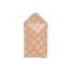 Cape de bain éponge Jacquard Flower