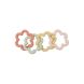 Jeu d'anneaux Silicone Flower