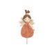 Attache sucette Peacock Pia Soft Plumes Multicolore