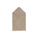 Cape de bain éponge Basics 75x75cm Milky Coffee