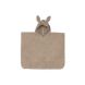 Poncho de bain éponge Basics Milky Coffee