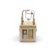 Cube d'activités en bois Jollies Multicolore