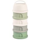 Boite doseuse 4 compartiments Cotton White Sage Green