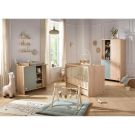 Chambre Trio Tokyo Sauge Lit bébé 60x120cm + Commode + Armoire
