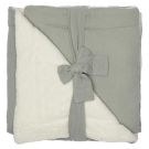 Couverture Peluche Gazemicrofibre Mixmatch Vert De Gris