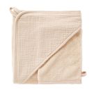 Cape De Bain + Gant Bambou 70x70cm Biscuit - bb&co
