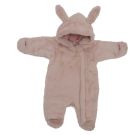 Combi pilote lapin fausse fourrure Angora 6-12m - Pétale