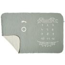 Couverture Etapes Pour Photos Vert De Gris Ecru