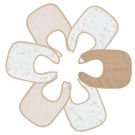 Bavoirs 1er Age - Lot De 6 - Vie A La Ferme Ds 4 Mois Beige/Cru