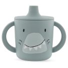 Tasse Dapprentissage En Silicone Bleu