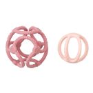 Set De 2 Balles En Silicone Rose