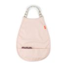 Bavoir Elastique Croco Rose
