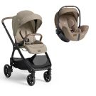 Poussette Duo Valora + Siège auto i-Level Pro Sandstone