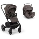 Poussette Duo Mixx Next + Siège auto Arra Flex 2 Thunder - nuna