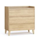 Commode 3 tiroirs Muve Chêne