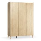 Armoire 3 portes Muve Chêne