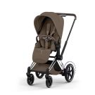Poussette e-Priam 3 Style Chrome Coconut Brown