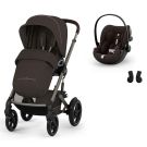 Poussette Duo Talos S Lux 4 + Siège auto Cloud G3 Plus Chocolate Brown