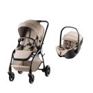Poussette Duo Rio + Baby-safe Pro Style Teak