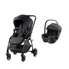 Poussette Duo Rio + Baby-safe Pro Style Carbon Black