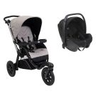 Poussette Duo Activ3 + Siège Auto Kory Nut  - chicco