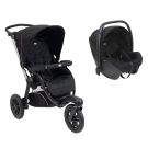 Poussette Duo Activ3 + Siège Auto Kory Ebony 
