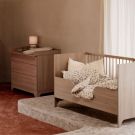 Chambre Duo Tsugi Honey Ash Lit bébé évolutif 70x140cm + Commode