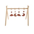 Arche d'éveil en bois Les Unis Terracotta - sauthon baby deco