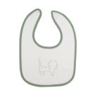 Bavoirs 1er âge X6 - Vert Olive Ecru - trois kilos sept