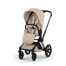 Poussette Priam 5 Style Matt Black Cozy Beige