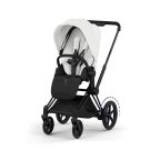Poussette e-Priam 3 Style Matt Black Off White