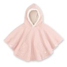 Poncho De Voyage Jersey Quilt 9-36M - Blush