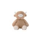Peluche Small 25 cm Fluffy Cow - Beige - noukie 's