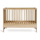 Lit bébé évolutif 60x120cm Tsugi Honey Ash - quax