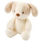Peluche Bébé Chien Teddy Bouclette 24cm - Blanc