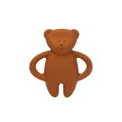 Ourson de dentition en caoutchouc naturel Caramel