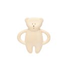 Ourson de dentition en caoutchouc naturel Blanc Polaire