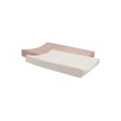 Lot de 2 housses de matelas à langer éponge Basics 50x70cm Wild Rose et Ivory