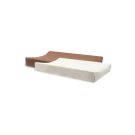 Lot de 2 housses de matelas à langer éponge Basics 50x70cm Terra/Oatmeal