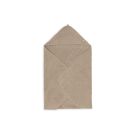 Cape de bain éponge Basics 75x75cm Milky Coffee - jollein