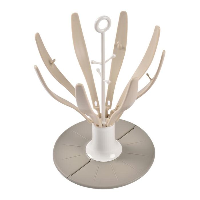 Egoutte biberons pliable Flower - Argile - beaba