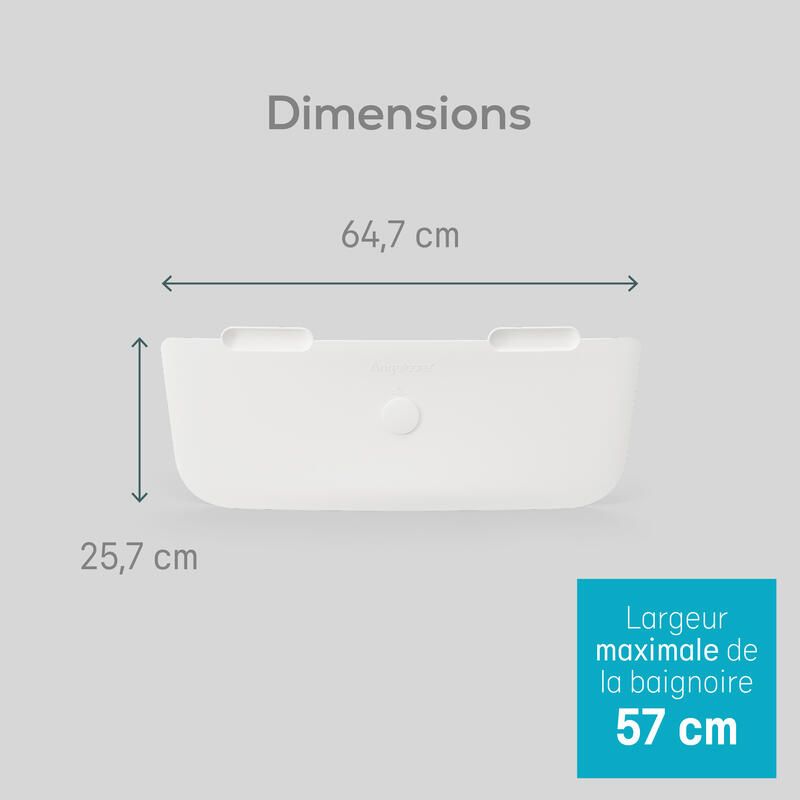 Réducteur de baignoire Blanc - angelcare