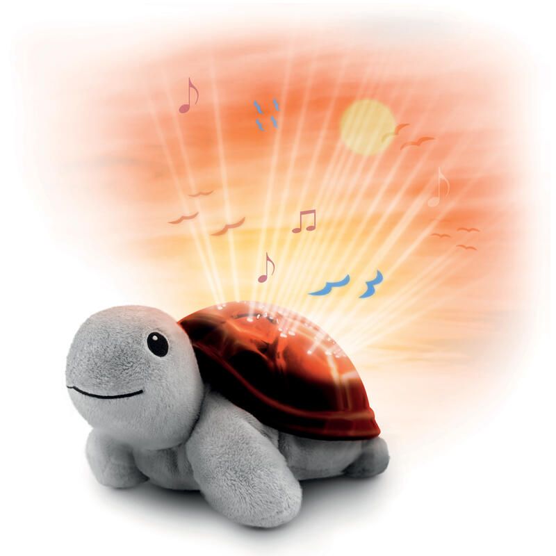 Projecteur d'étoiles et peluche musicale Tim la tortue - zazu